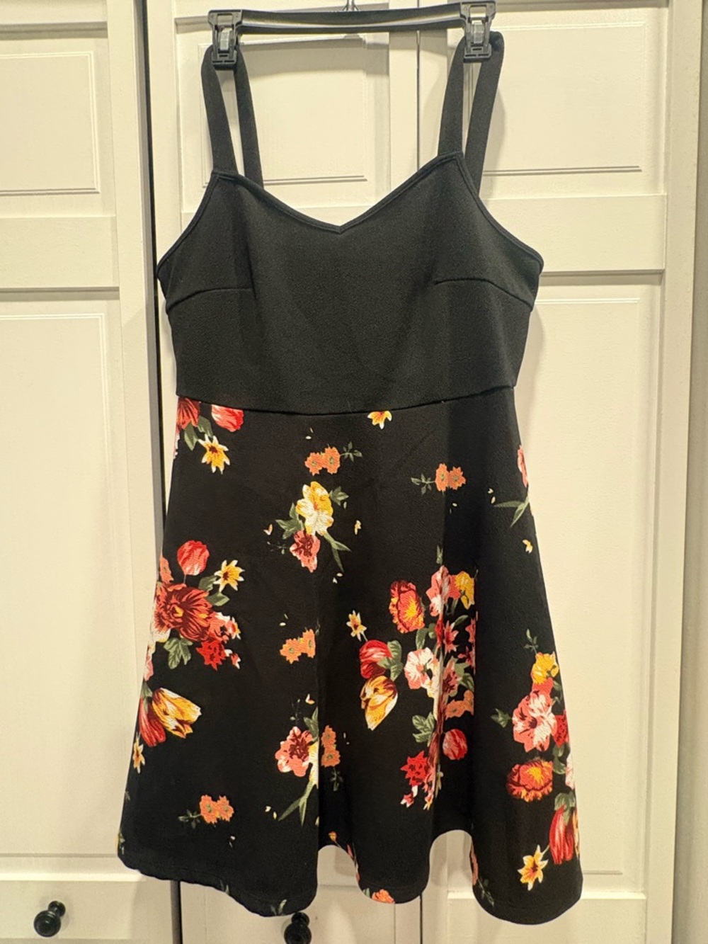 SHEIN Black Curve OXL Knit Top